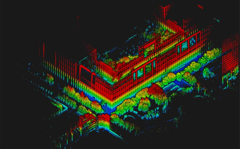 3D Point Cloud Building Model 1