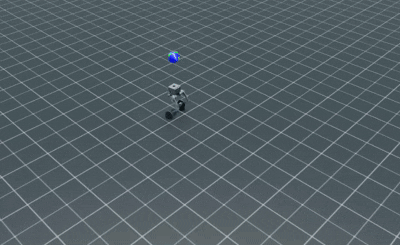 Legged wheel simulation